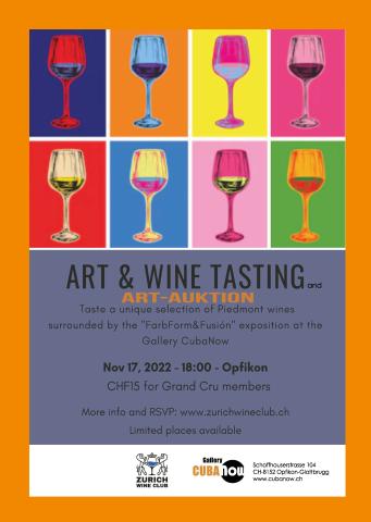 Art Auktion & Wine Tasting