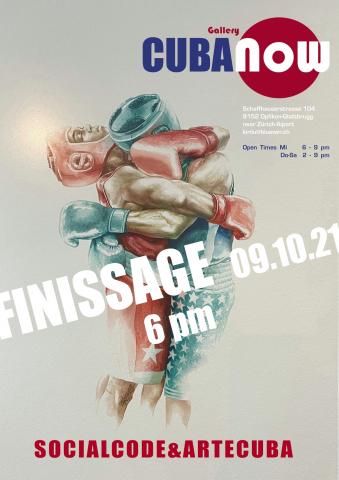 Finissage Galerie CubaNow 9.Okt '21